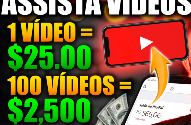 Ganhar Dinheiro Assistindo Vídeos – Paga via Pix