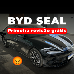 BYD SEAL preto após 1 ano de uso - primeira revisão grátis agendada